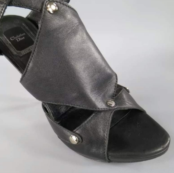 Christian Dior Extreme Gladiator Platform Leather Sandals - Size 39 - Picture 5 of 6